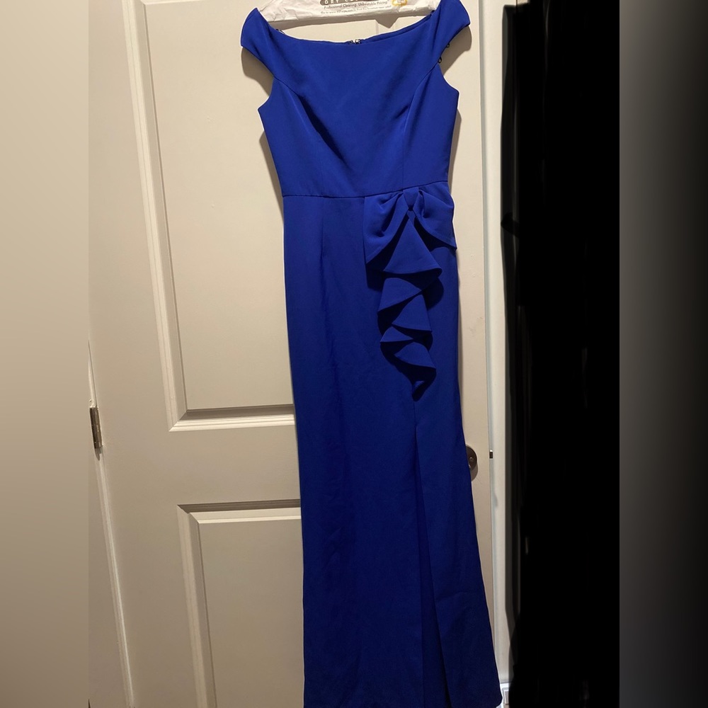 Blue gown